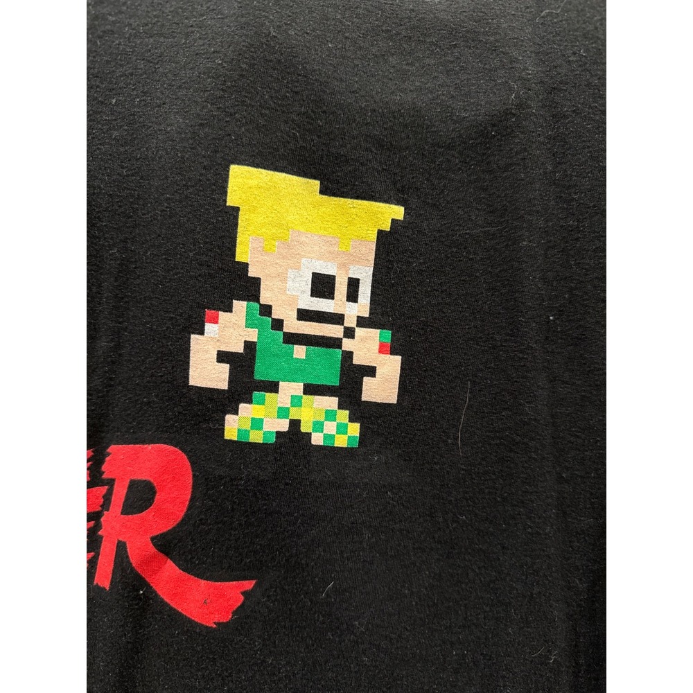 Capcom Street Fighter Mens 3XL Black T-Shirt 8-Bit Pixel Graphic Anime‎ Ken Ryu - Picture 4 of 7